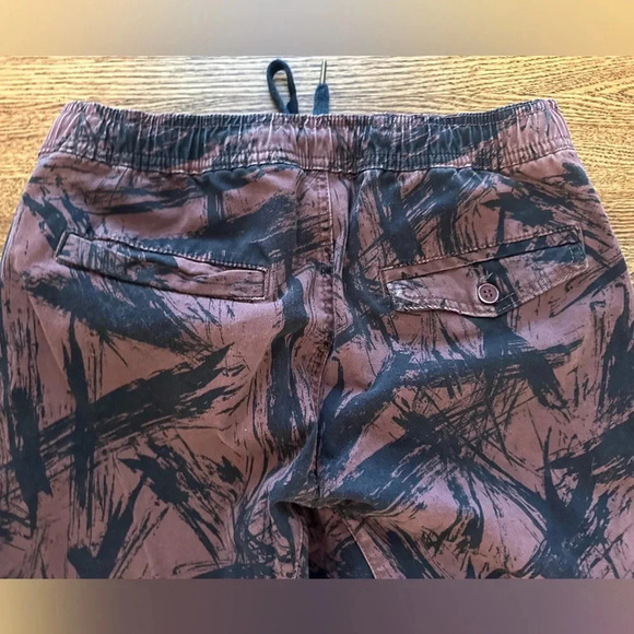 Rue21 Men’s Brown Black Abstract Print Jogger Pants Size 29 - Picture 4 of 7